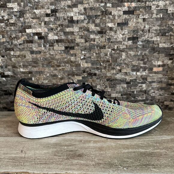 Nike Flyknit Multicolor OG Sz 13 Yeezy Fieg Boost 526628 004 Version 1.0 - Picture 6 of 9